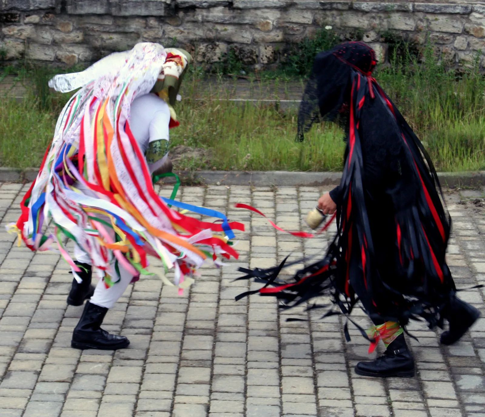 Vacche e Tori del Carnevale di Tricarico in corteo